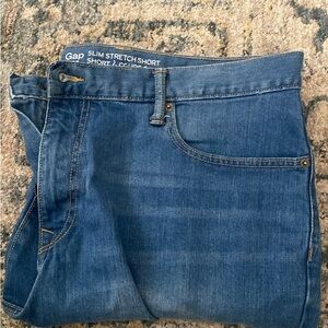 Gap Slim Stretch Denim Shorts